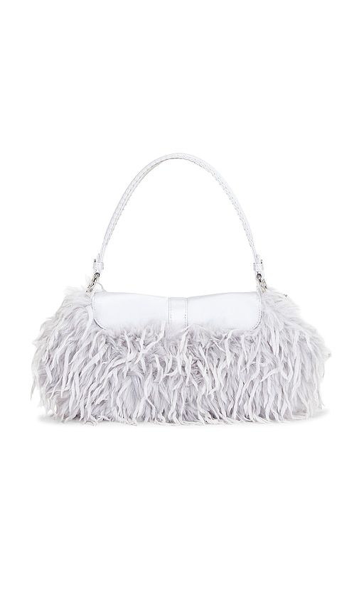 B-kat Feather Bag in Light Grey - Ganni - Modalova