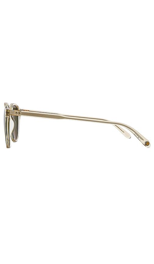 Hampton Sun in Champagne & Pure Green in - Garrett Leight - Modalova