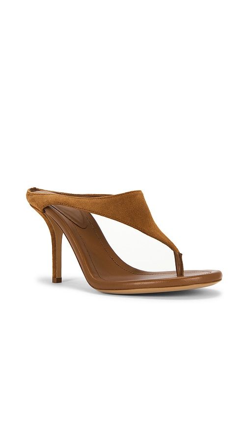 Lara Thong Heel in Brown. - size 36 (also in 37, 38, 39, 40) - GIA BORGHINI - Modalova
