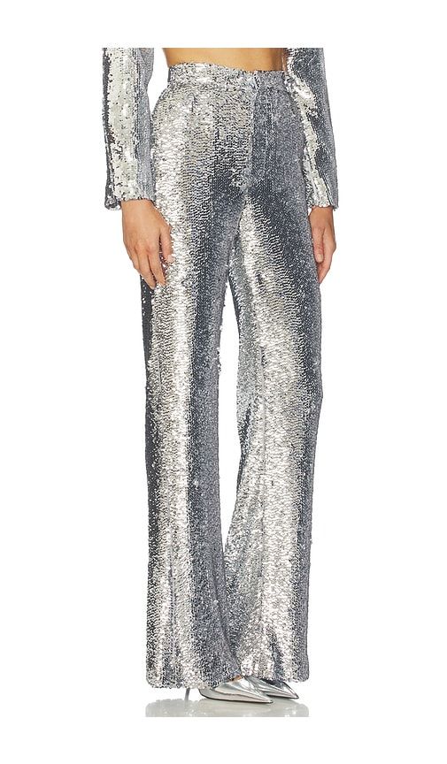 Sequin Pant in Metallic , grey. - size 38 (also in 42) - GIUSEPPE DI MORABITO - Modalova