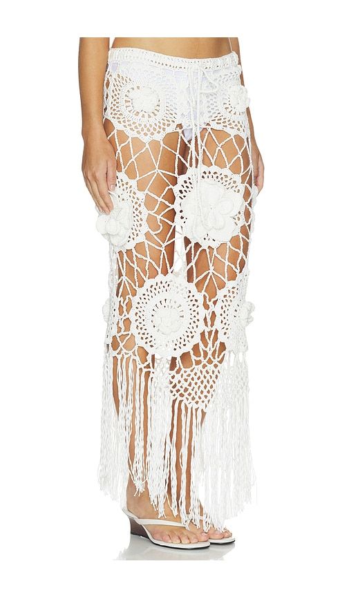 Skirt in Ivory. - size S (also in M) - GIUSEPPE DI MORABITO - Modalova