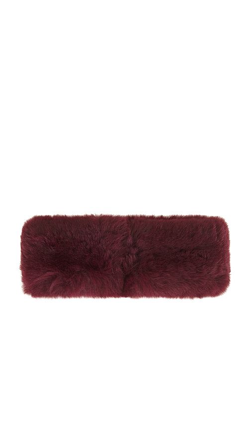 Froid Fluffy Headband in Wine - Goldbergh - Modalova