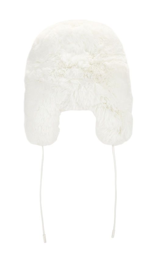 Cher Faux Fur Hat in Cream - Goldbergh - Modalova