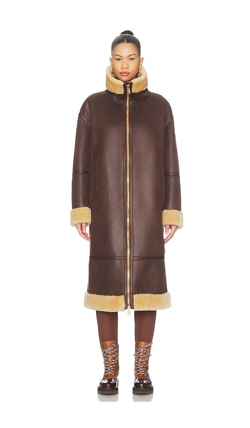 Mumu Jacket in Brown. - size 34 (also in 36, 38, 40) - Goldbergh - Modalova