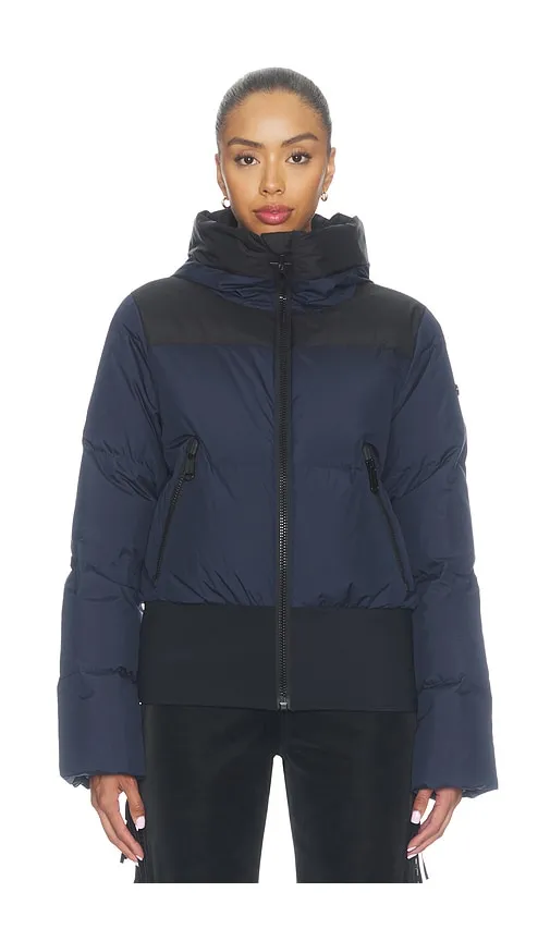 Village Ski Jacket in Navy. - size 34 (also in 36, 38, 40) - Goldbergh - Modalova