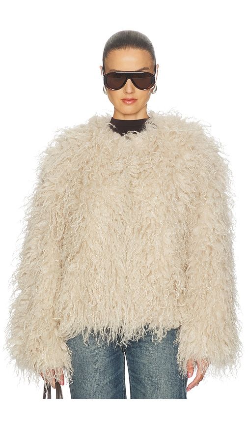 Yua Jacket in Cream. - size 34 (also in 36, 38, 40) - Goldbergh - Modalova