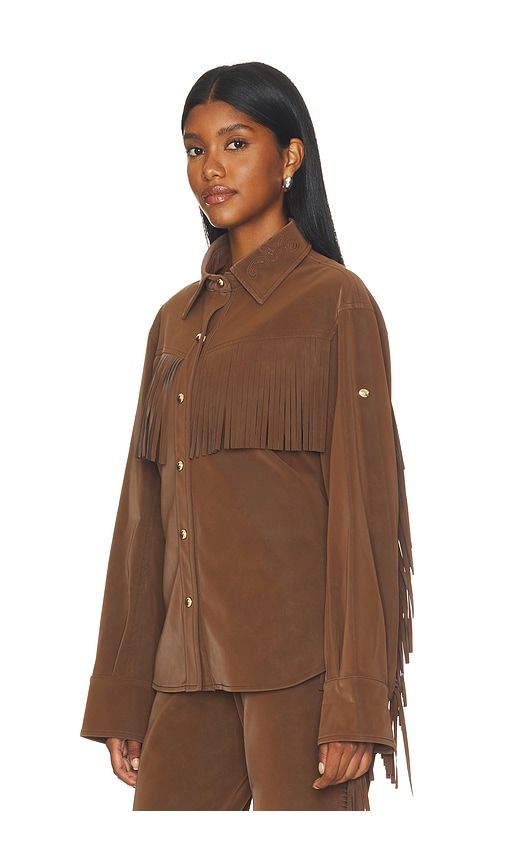 Sahana Blouse in Brown. - size 36 (also in 34, 32, 38, 40, 42) - Goldbergh - Modalova