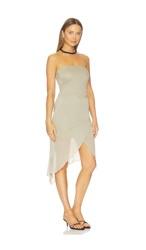 Alma Dress in Grey. - size L (also in M, S, XL, XS) - Geel - Modalova
