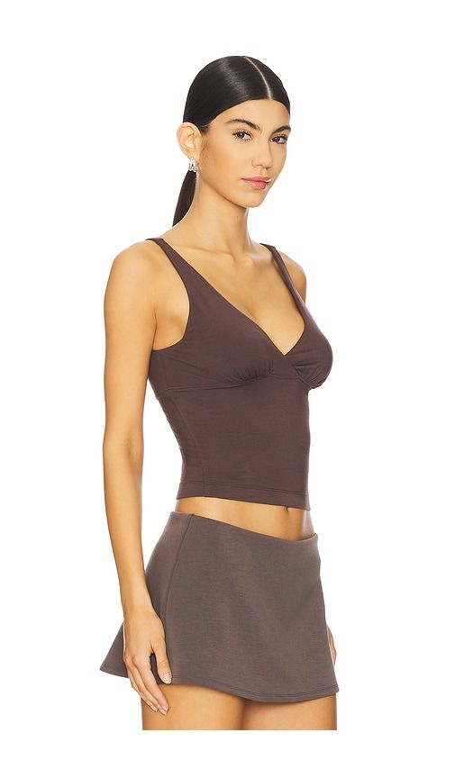Ren Top in Chocolate. - size L (also in M, S, XL, XS) - Geel - Modalova