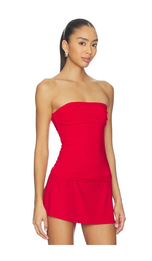X REVOLVE Mila Tube Top in Red. - size M (also in S, XL) - Geel - Modalova