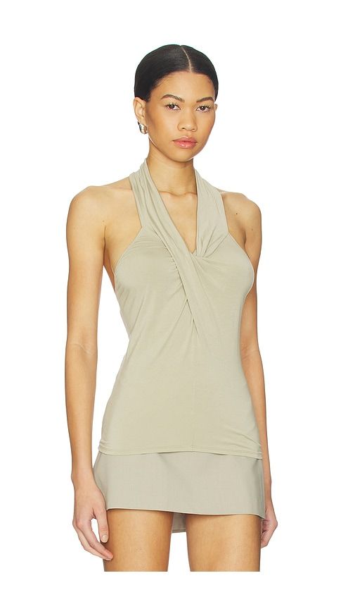 X REVOLVE Webster Top in Beige. - size L (also in M) - Geel - Modalova