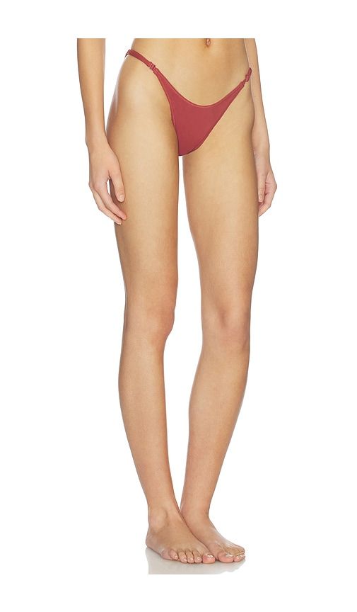 Adjustable Bikini Bottom in Brown. - size S (also in XS, M, L) - Geel - Modalova