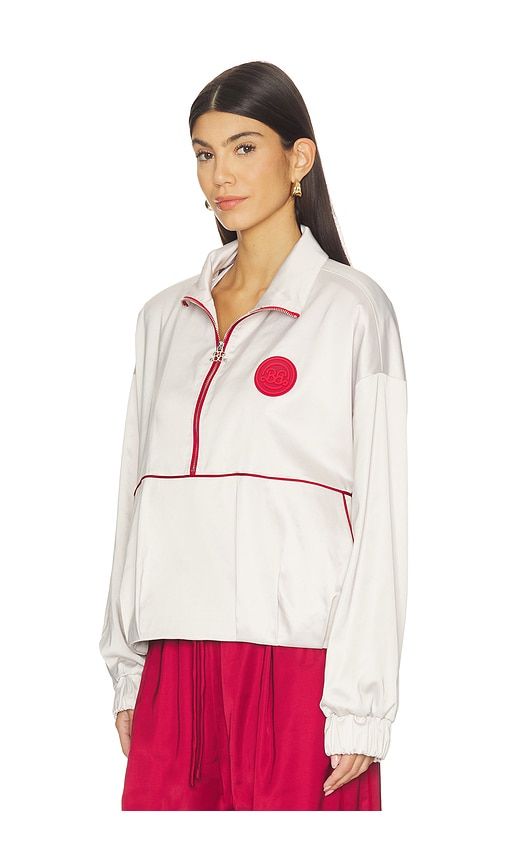 X Barbie Ricky Track Jacket in Light Grey. - size 32 (also in 34, 36, 38, 40) - Gestuz - Modalova