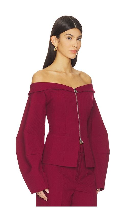 X Barbie Barbara Blazer in Red. - size 32 (also in 34) - Gestuz - Modalova