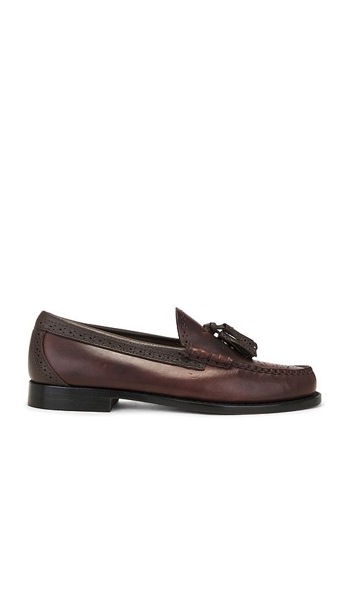 Larkin Tassel Brogue Weejun in Brown. - size 10 (also in 8, 9) - G.H.BASS - Modalova