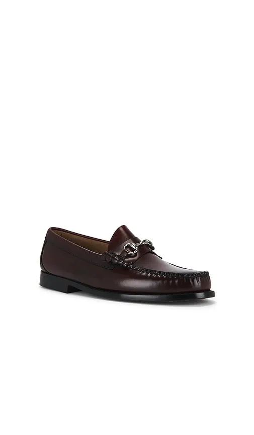 Wide Lincoln Bit Weejun in Burgundy. - size 10 (also in 12, 8) - G.H.BASS - Modalova