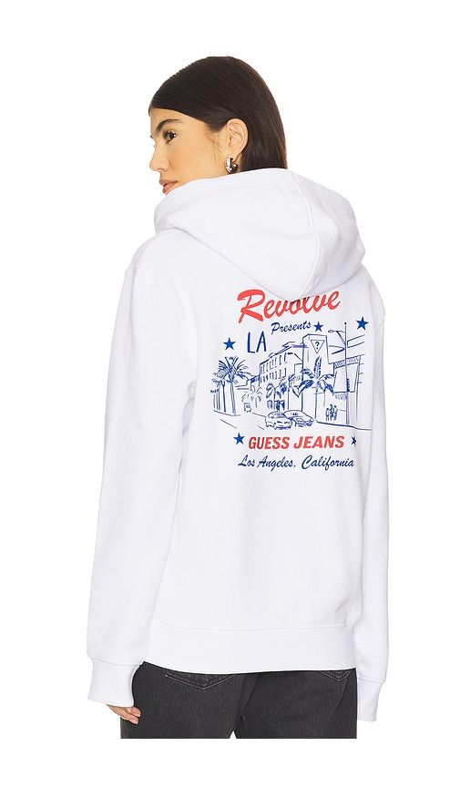 X REVOLVE Mini Triangle Hoodie in . - size L (also in M, S, XL/1X, XS) - Guess Jeans - Modalova