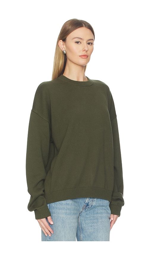 Back Jacquard Sweater in Dark Green. - size S (also in XL/1X) - Guess Originals - Modalova