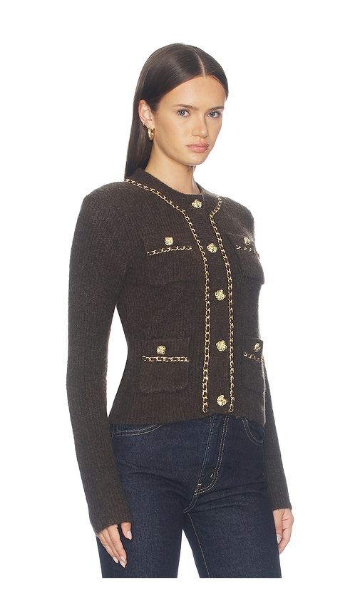 Selma Chain Cardigan in . - size L (also in M, S, XL, XS) - Generation Love - Modalova