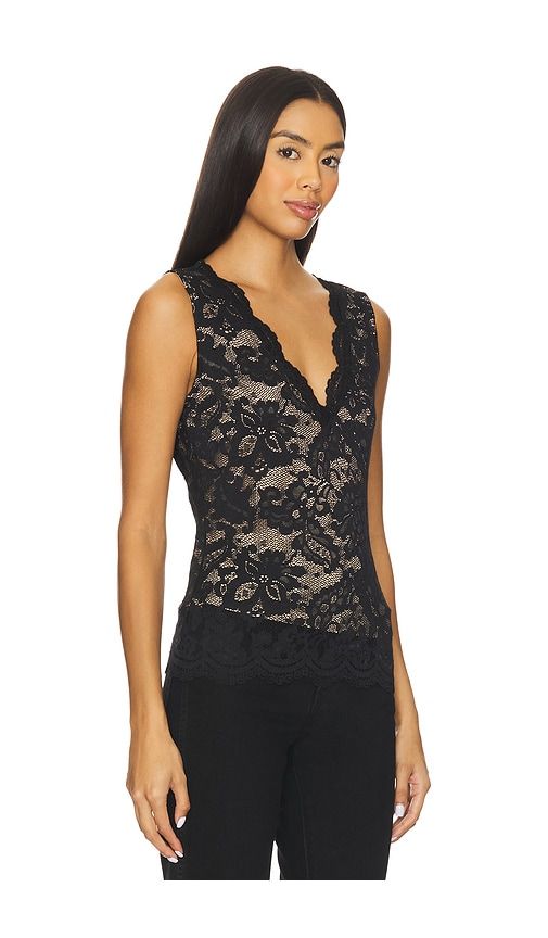 Leila Stretch Lace Top in . - size L (also in M, S, XL, XS) - Generation Love - Modalova
