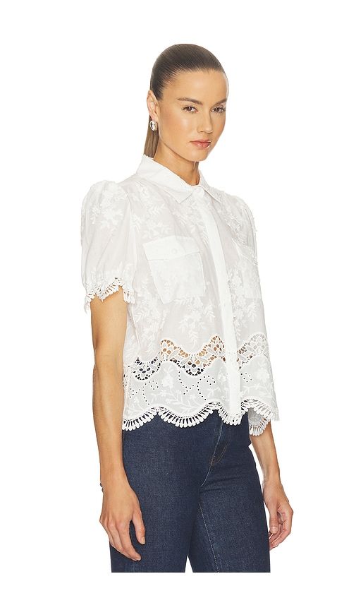 Mina 3d Voile Shirt in . - size S (also in XS) - Generation Love - Modalova