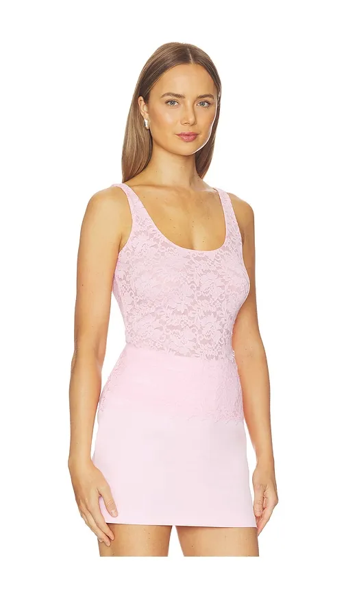 Juliett Lace Tank in Rose. - size L (also in M, S, XS) - Generation Love - Modalova