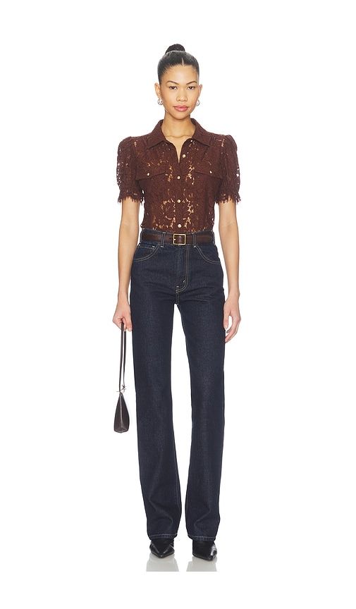 Mikaelle Lace Shirt in . Taglia L. Also in M, S, XL, XS - Generation Love - Modalova