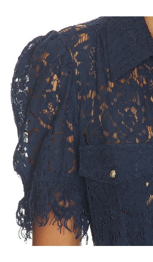 Mikaelle Lace Shirt in . Size M. Also in S, XS - Generation Love - Modalova