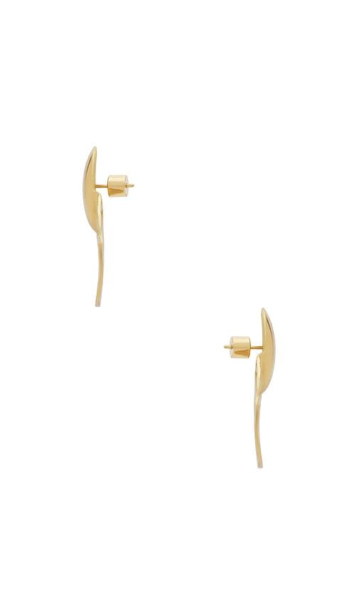 Olivia Earrings in Metallic - Galley Los Angeles - Modalova