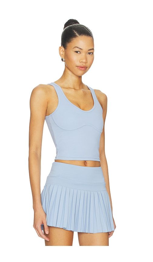 Lined Mid-length Bra Top in Baby Blue. - size L (also in M, S, XS) - Gold Hinge - Modalova