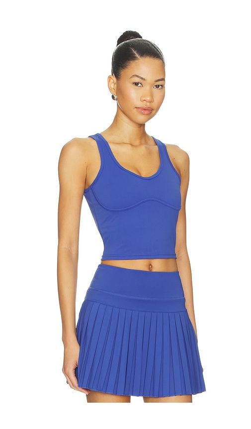 Lined Mid-length Bra Top in Blue. - size M (also in S) - Gold Hinge - Modalova