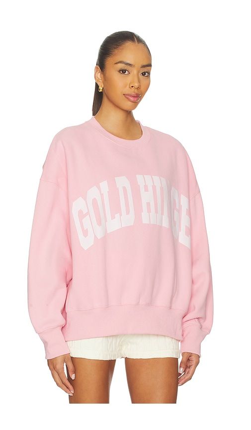 Wide Arm Sweatshirt in Pink. - size S (also in XS) - Gold Hinge - Modalova
