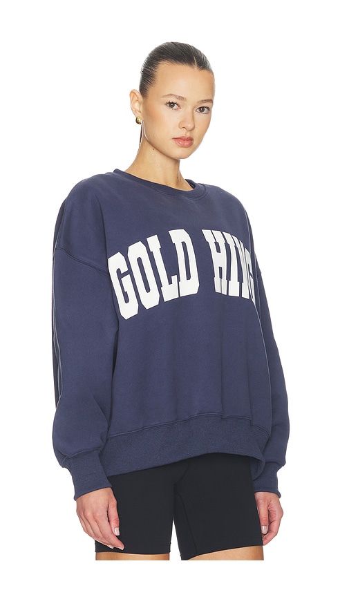 Sweatshirt in Navy. - size L (also in S, XL, XS) - Gold Hinge - Modalova