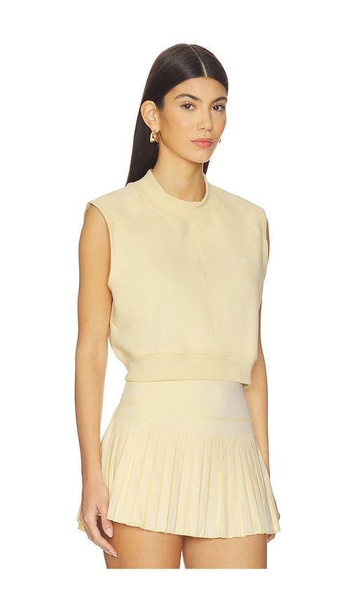 Mock Neck Sleeveless Top in Yellow. - size M (also in XL, XS) - Gold Hinge - Modalova