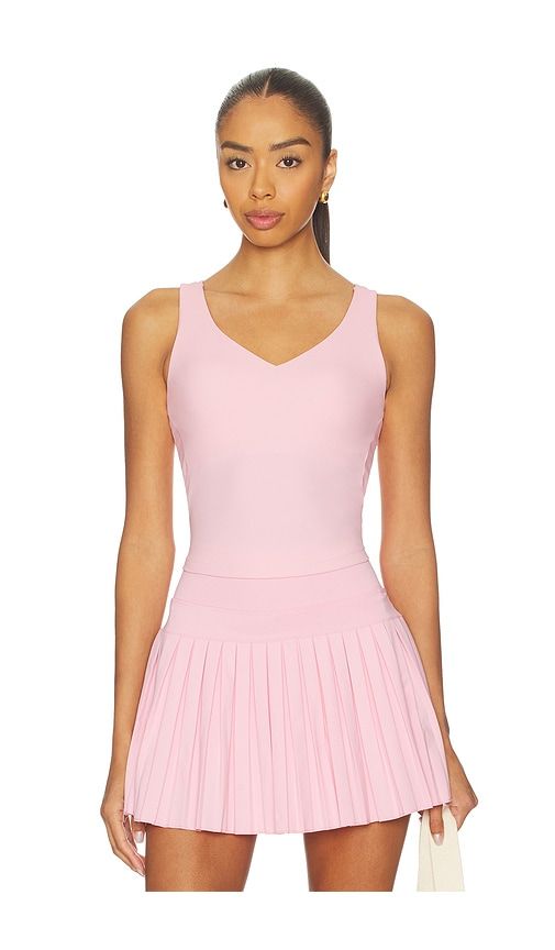 Open Back Sweetheart Tank Top in Pink. - size L (also in M, S, XL, XS) - Gold Hinge - Modalova