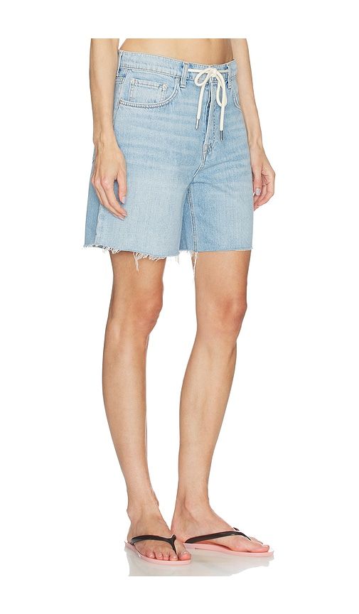Bella Cut Off Drawstring in Blue. - size 24 (also in 25, 26, 27, 28, 29, 32) - GRLFRND - Modalova