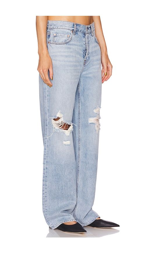Bella Low Rise Boyfriend in Denim-Light. - size 27 (also in 28, 29) - GRLFRND - Modalova