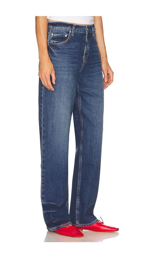 Bella Low Rise Boyfriend Jeans in Blue. - size 26 (also in 27, 28, 29, 30, 31, 32) - GRLFRND - Modalova