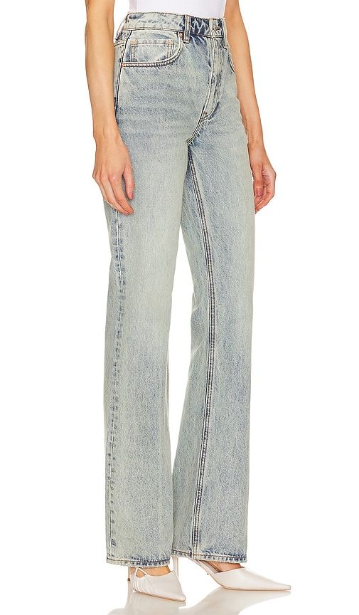 Melanie High Rise Boot Cut Jeans in Blue. - size 31 (also in 32) - GRLFRND - Modalova