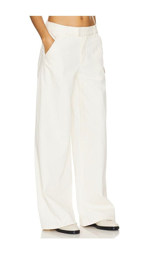 Estella Low Rise Trouser Jeans in Beige. - size 31 (also in 32) - GRLFRND - Modalova