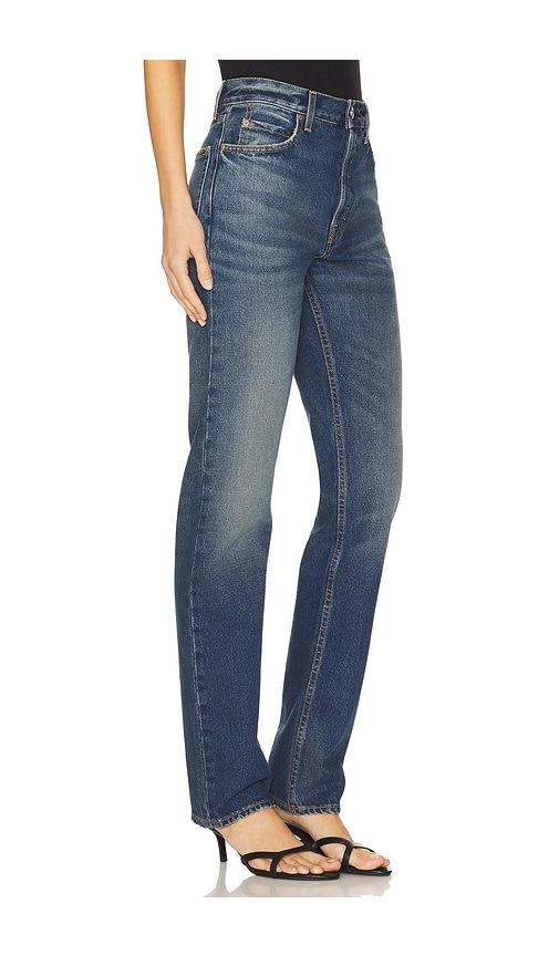 Walker Mid Rise Slim Jeans in Blue. - size 23 (also in 24) - GRLFRND - Modalova