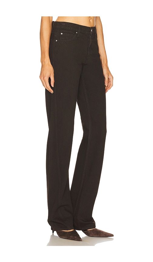 Graham Low Rise Straight Twisted Seam in Brown. - size 23 (also in 28, 29, 30, 31, 32) - GRLFRND - Modalova