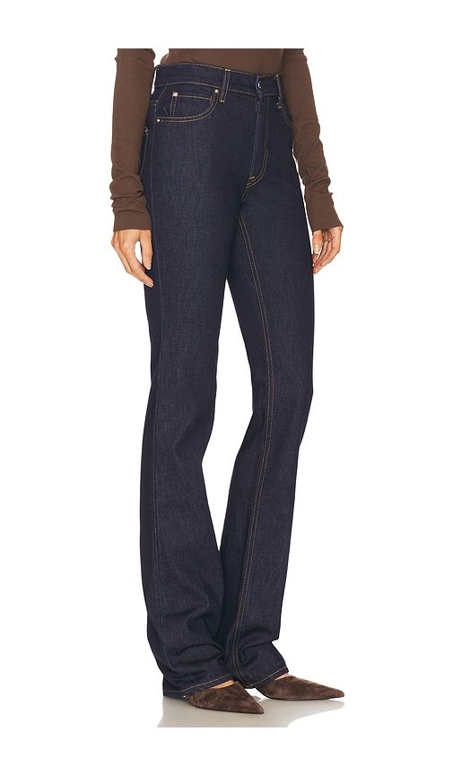 Remy Slim Boot in Blue. - size 24 (also in 27, 29, 30, 32) - GRLFRND - Modalova