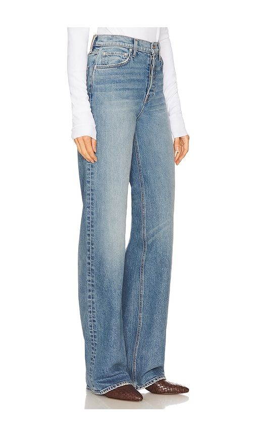 Brooklyn High Rise Straight in Blue. - size 23 (also in 24, 26, 27, 28, 31, 32) - GRLFRND - Modalova