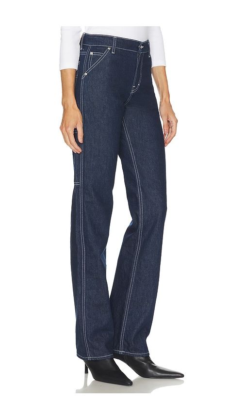 Graham Low Rise Carpenter in Black. - size 24 (also in 27, 28) - GRLFRND - Modalova