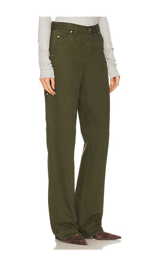 Bella Low Rise Boyfriend Utility in Olive. - size 23 (also in 26, 29, 32) - GRLFRND - Modalova