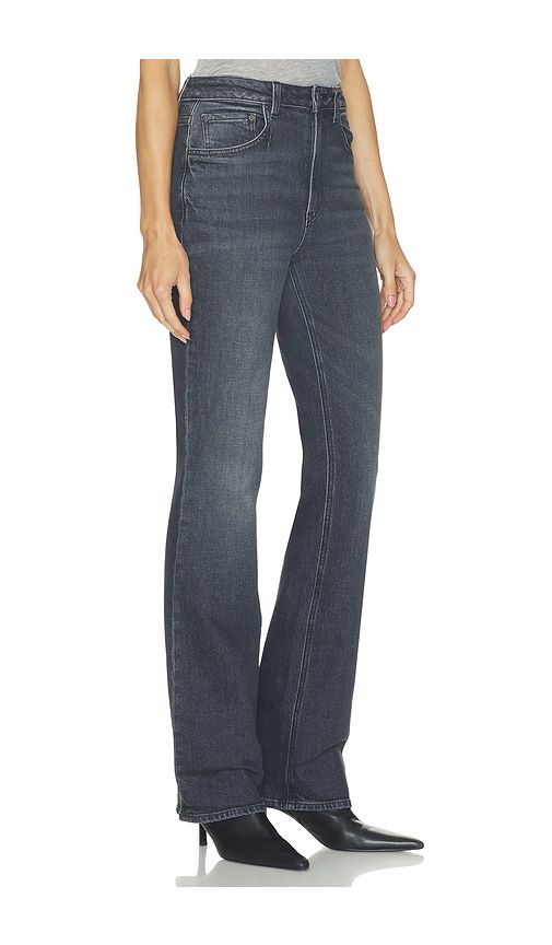 Melanie High Rise Boot Cut in Black. - size 23 (also in 24, 25, 26, 27, 28, 29, 30, 31, 32) - GRLFRND - Modalova