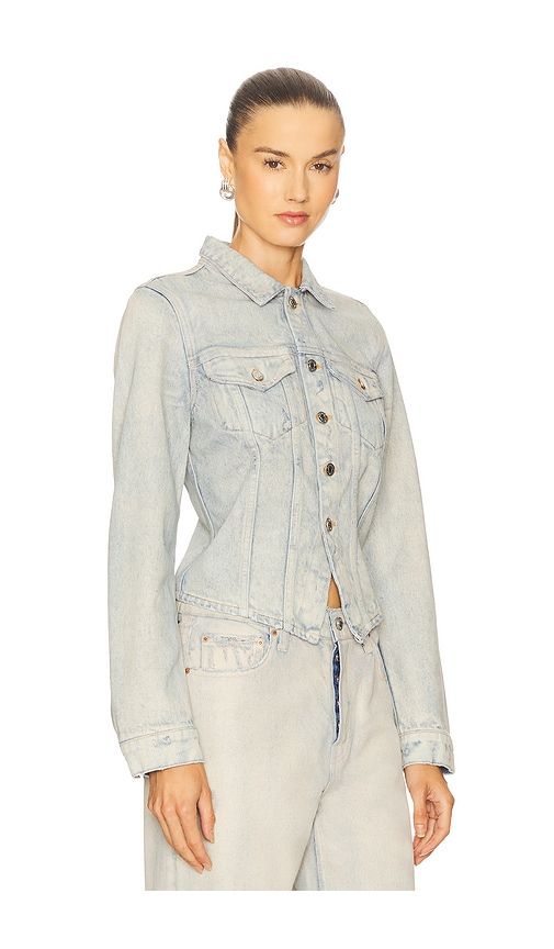Louise Jacket in Blue. - size S (also in XL, XS, XXS) - GRLFRND - Modalova