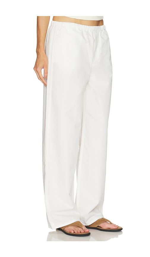 Kacey Pull On Wide Leg in Cream. - size L (also in M, S, XS) - GRLFRND - Modalova