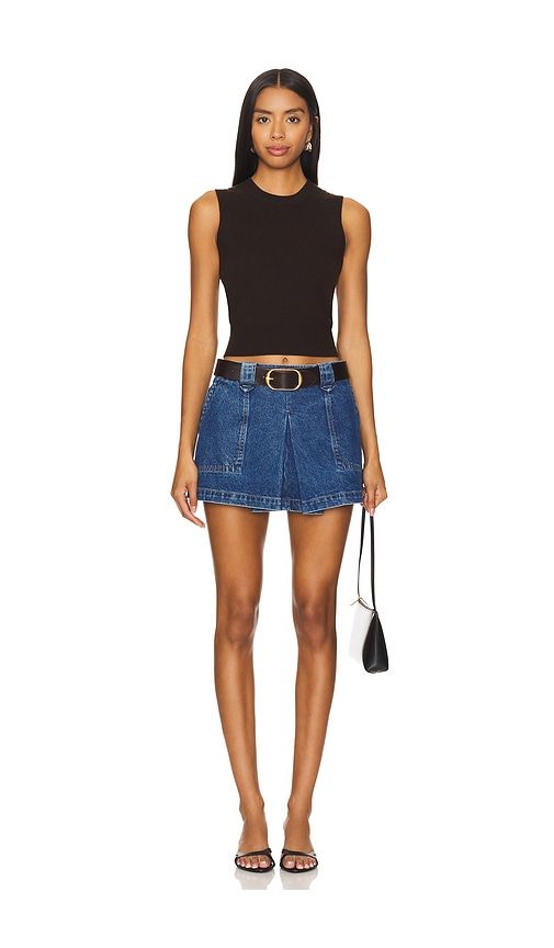 Ivy Pleated Mini Skirt in -. Taglia 23. Also in 25, 26, 27, 30 - GRLFRND - Modalova